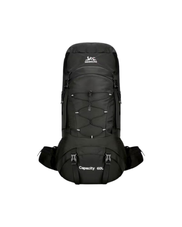 Σακίδιο πλάτης ορειβατικό - H2410 - 60L - 251609 - Black