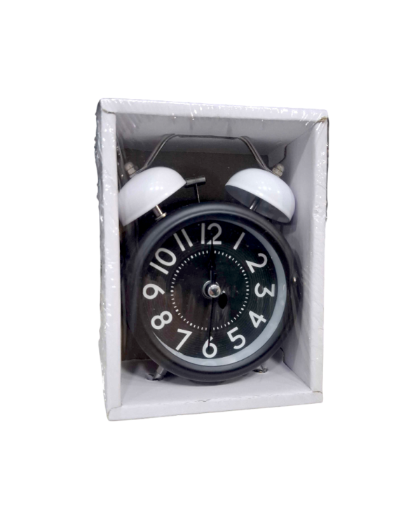 Επιτραπέζιο ρολόι - Ξυπνητήρι - 3301-10 - 301103 - White