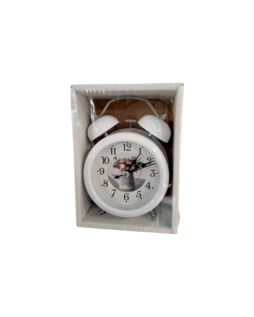 Επιτραπέζιο ρολόι - Ξυπνητήρι - 3301-14 - 330154 - White