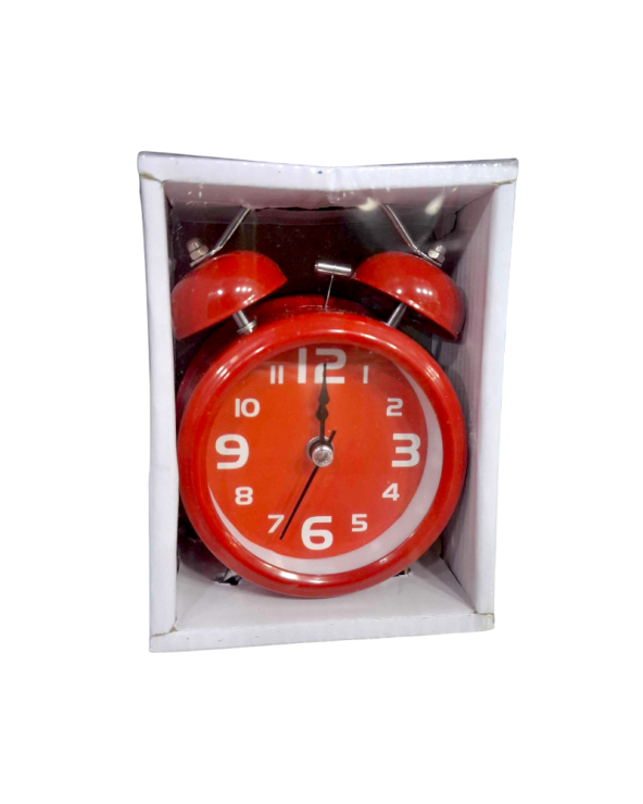 Επιτραπέζιο ρολόι - Ξυπνητήρι - 3301-9 - 330195 - Red