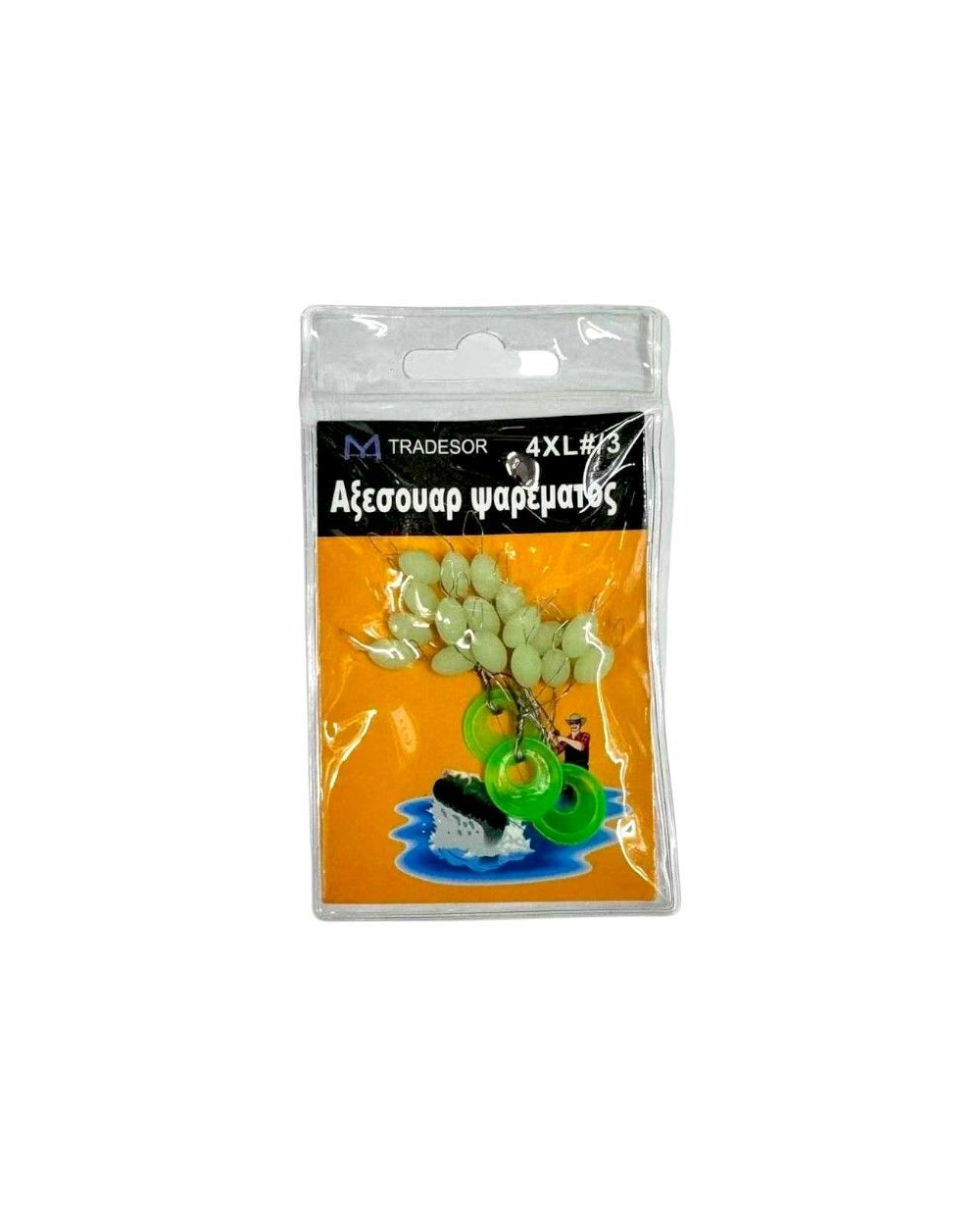 Στόπερ με φλοτέρ ανύψωσης πετονιάς φωσφορίζον - 4XL/3