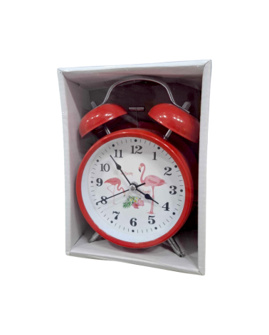 Επιτραπέζιο ρολόι - Ξυπνητήρι - LP8806N - 001034 - Red