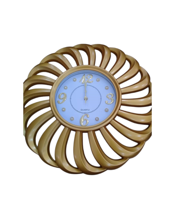 Ρολόι τοίχου Vintage - 866T - 008663 - Gold