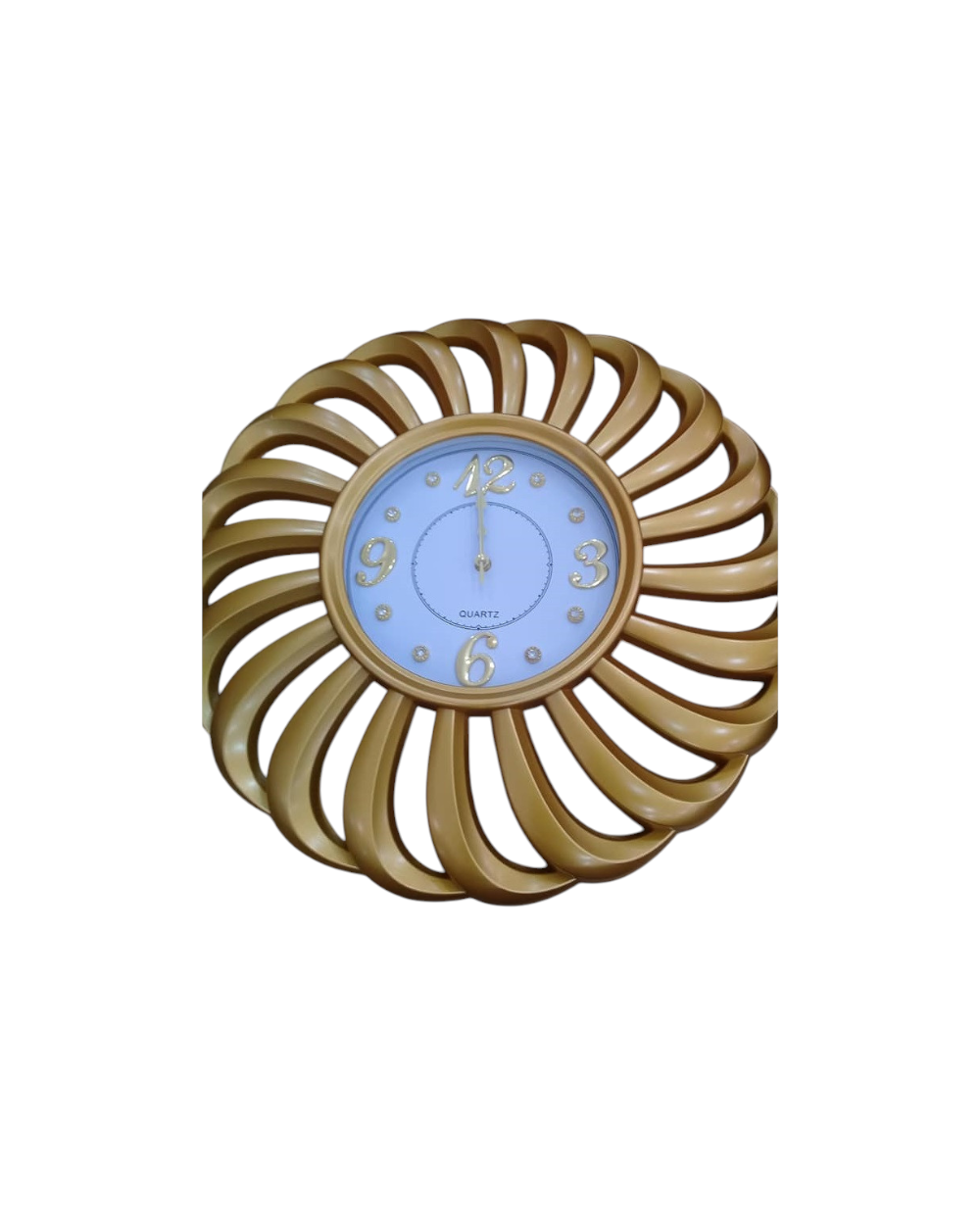 Ρολόι τοίχου Vintage - 866T - 008663 - Gold