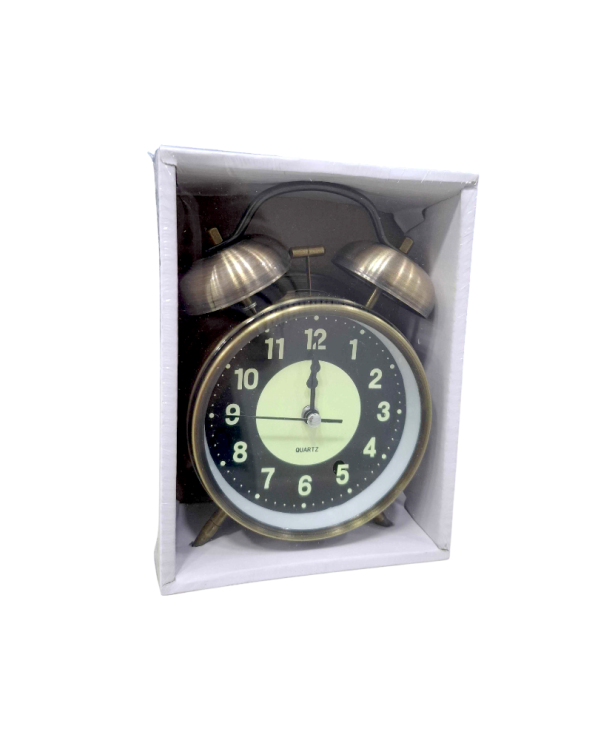 Επιτραπέζιο ρολόι - Ξυπνητήρι - 668-53 - 668533 - Bronze