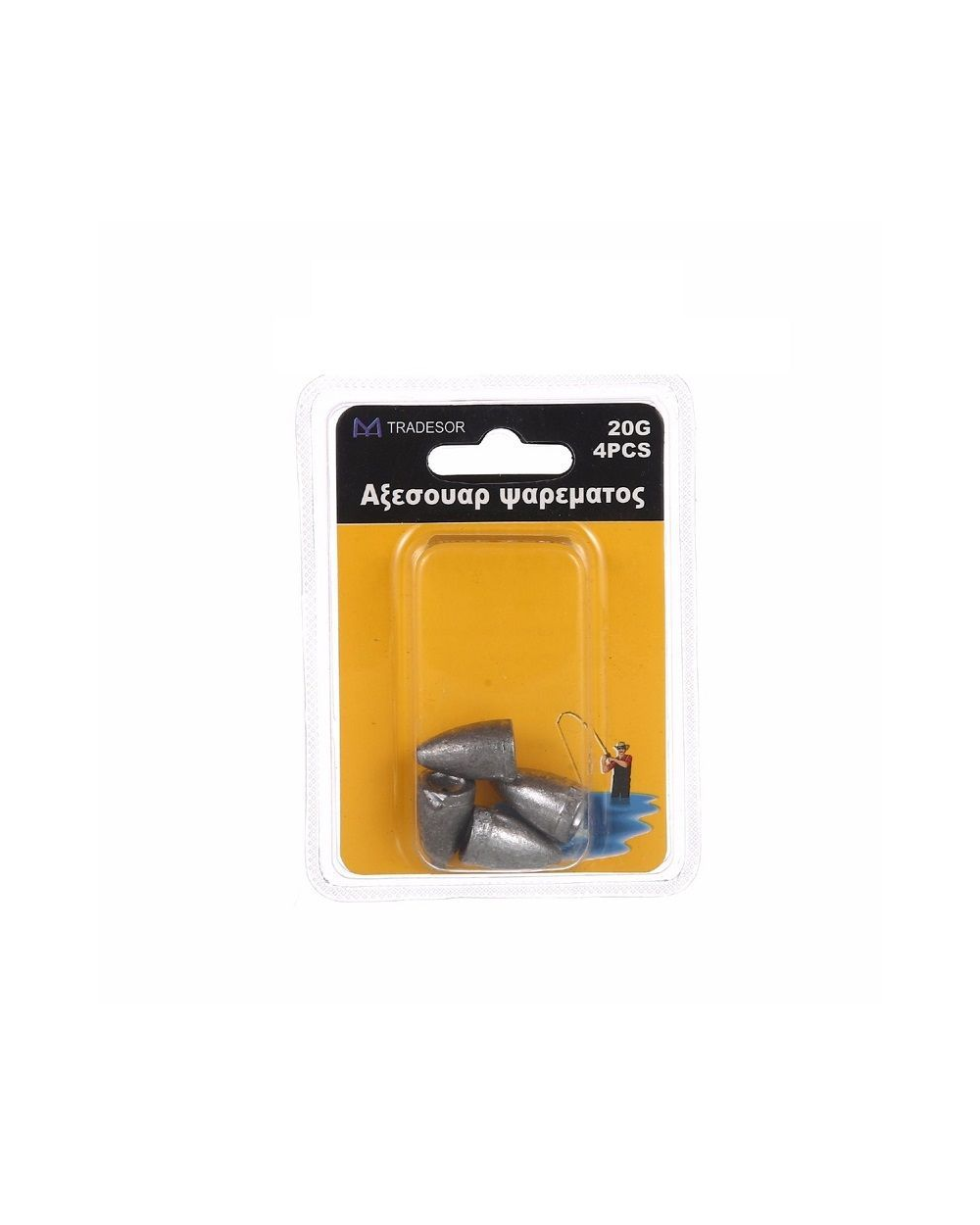 Βαρίδια αλιείας - 60gr - 2pcs