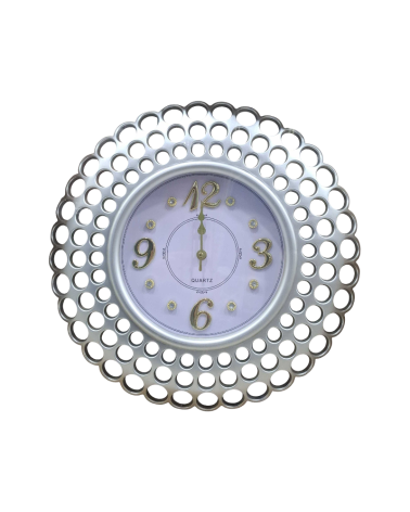 Ρολόι τοίχου - Vintage - CZK-861T - 368613 - Silver