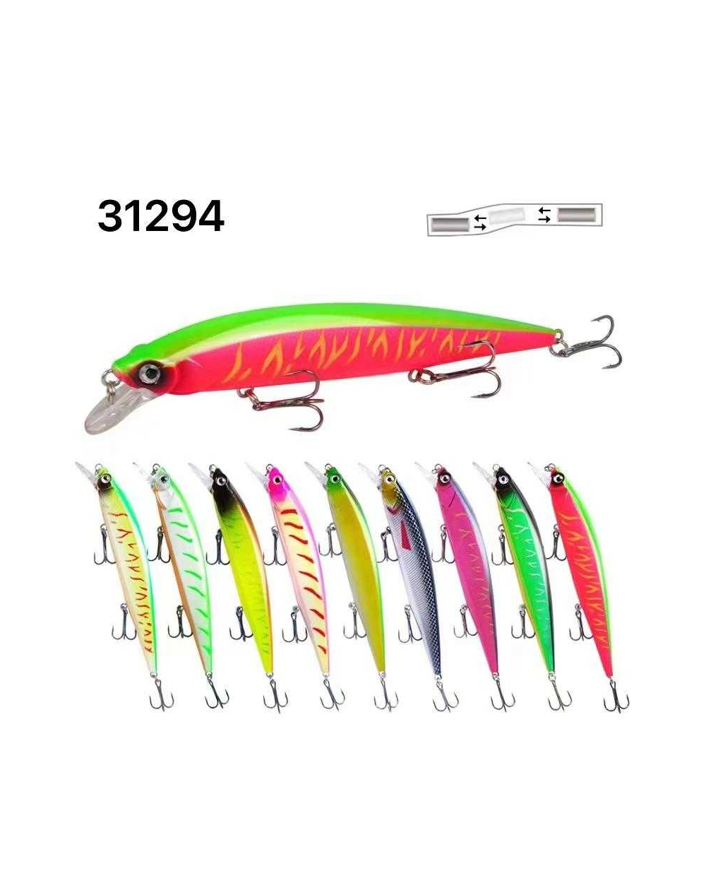 Τεχνητό δόλωμα με γλώσσα - CL - 13.5cm