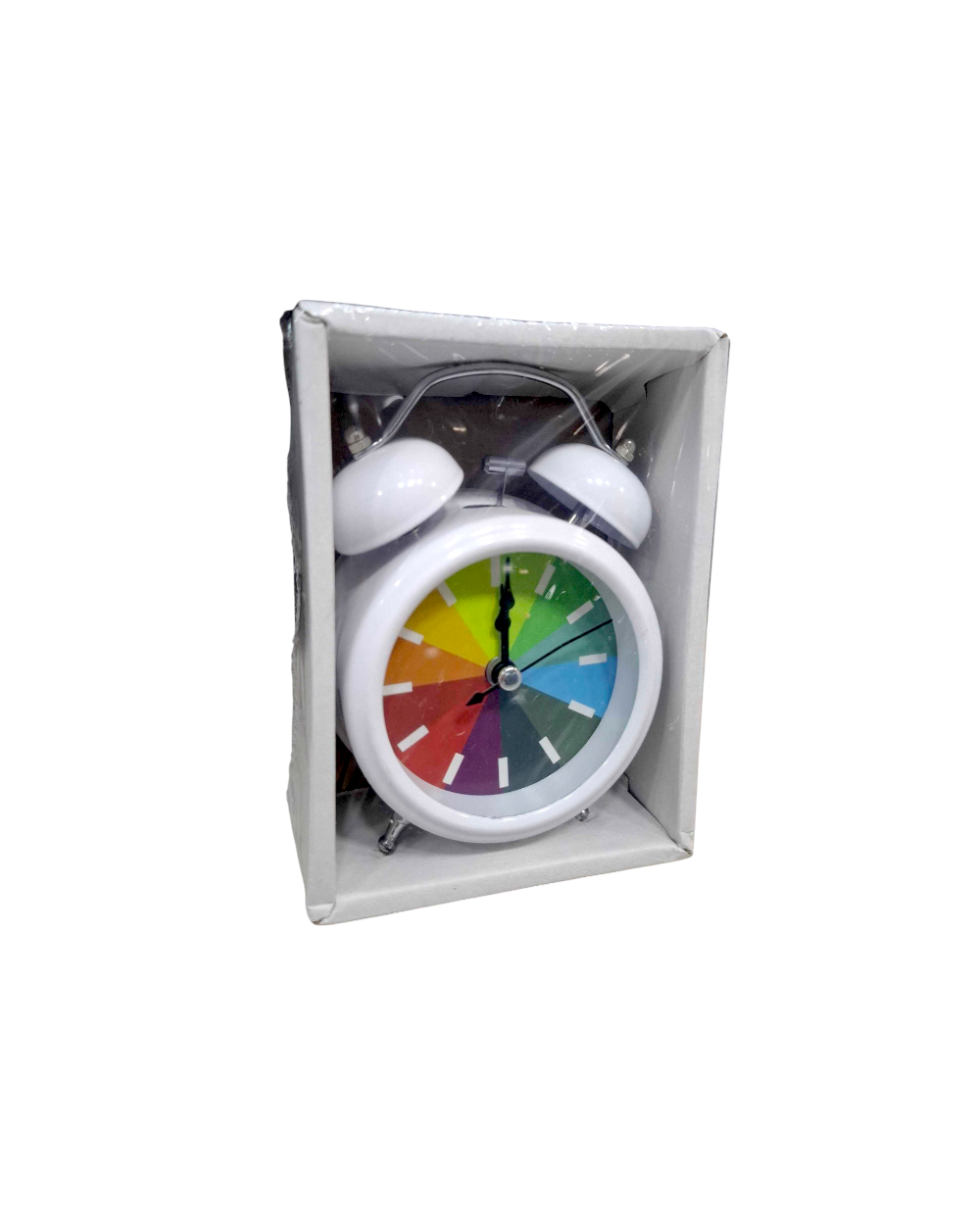 Επιτραπέζιο ρολόι - Ξυπνητήρι - 3301-5 - 330123 - White