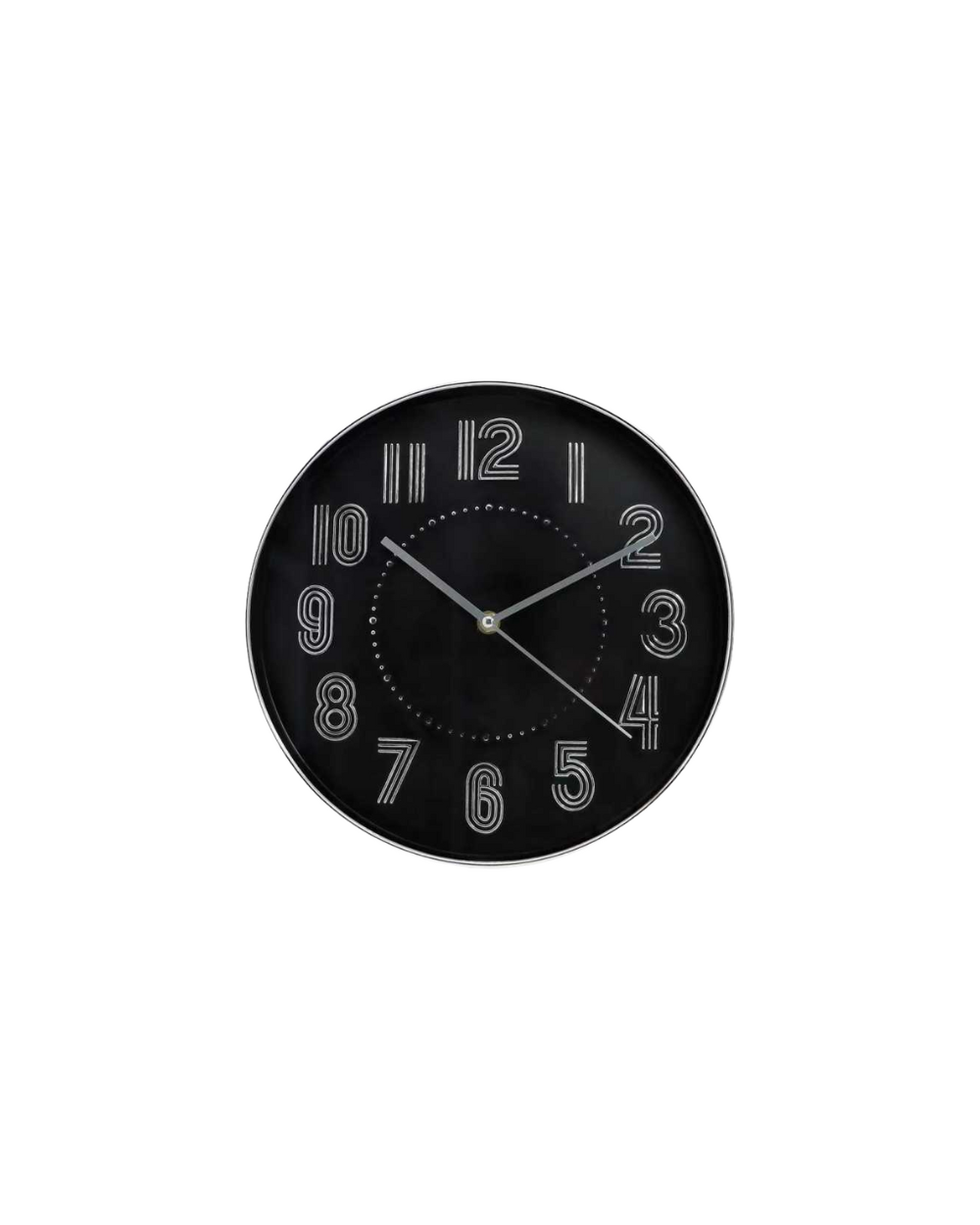 Ρολόι τοίχου – 624   – 30cm - 536245 - Black