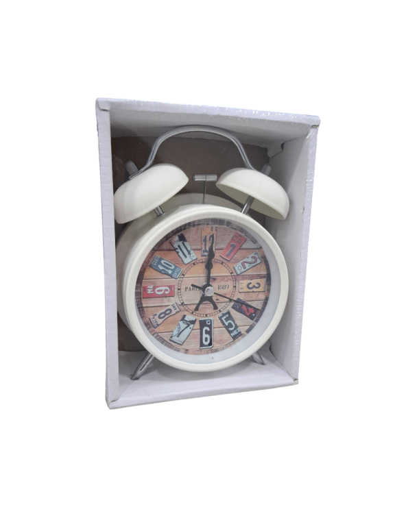 Επιτραπέζιο ρολόι - Ξυπνητήρι - 8806-2 - 880621 - Beige