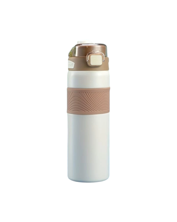 Φορητό παγούρι-θερμός - CF8235 - 600ml - 882393 - White/Brown