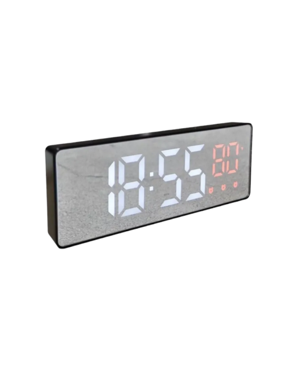 Ψηφιακό ρολόι – Ξυπνητήρι - 0715 - 907151 - Black/Silver