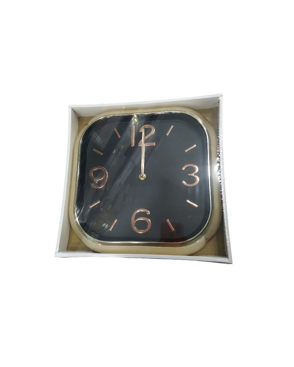Ρολόι τοίχου - 736D - 120049 - Black/Gold
