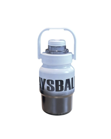 Φορητό παγούρι-θερμός - 450ml - 219514 - White/Black