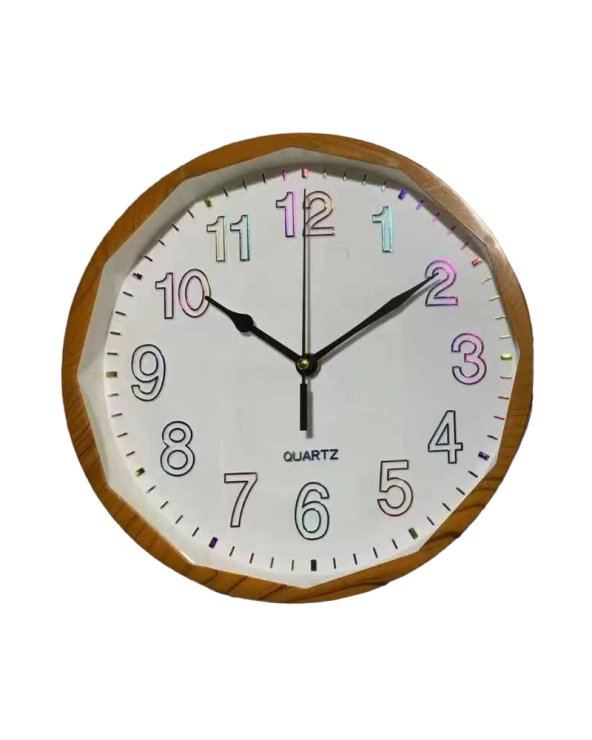 Ρολόι τοίχου - XH-8261M - 682615 - Light Brown