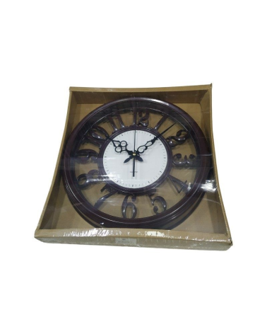 Ρολόι τοίχου - 316Α2 - 878732 - Dark Brown