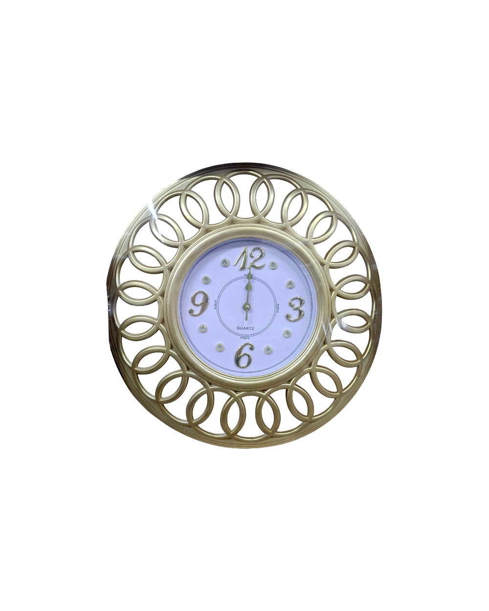 Ρολόι τοίχου Vintage - 868T - 008687 - Gold