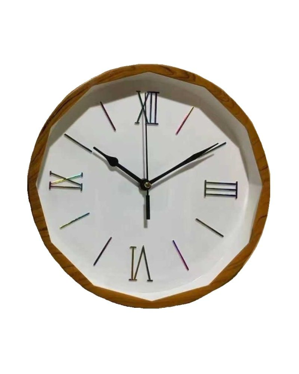 Ρολόι τοίχου - XH-8267M - 682677 - Light Brown