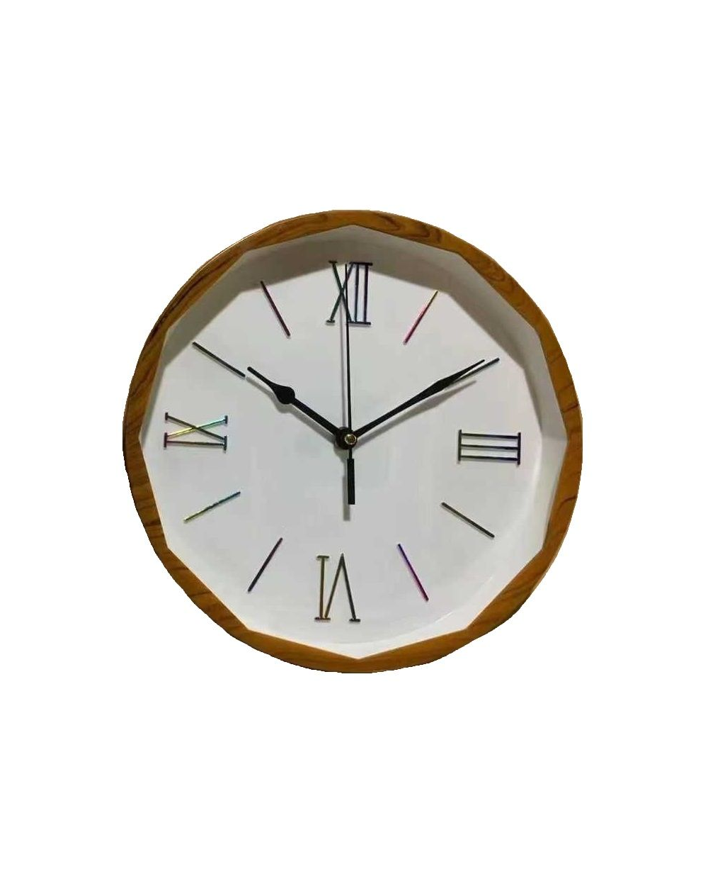 Ρολόι τοίχου - XH-8267M - 682677 - Light Brown