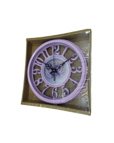 Ρολόι τοίχου - 316-30 - 878084 - Purple