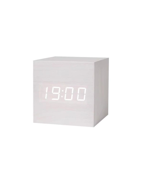 Ψηφιακό ρολόι - Ξυπνητήρι - ET008 - 909474 - White