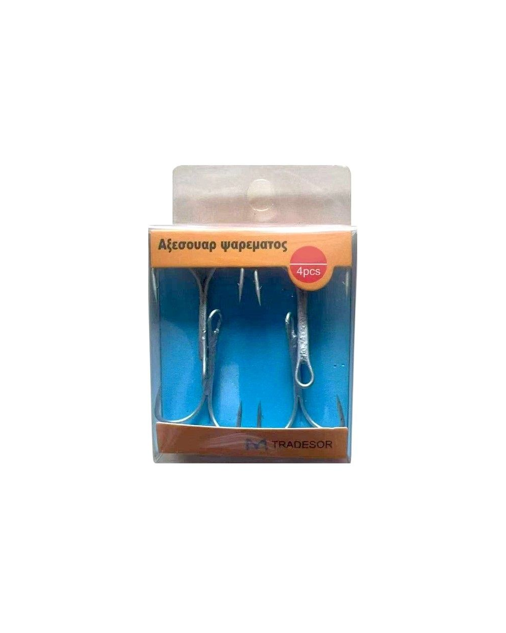 Αγκίστρια σαλαγκιές - 4pcs - 3/0