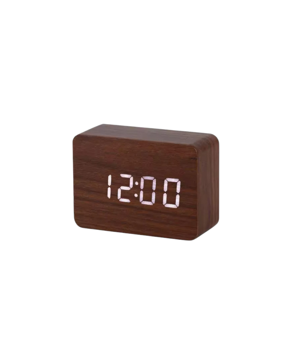 Ψηφιακό ρολόι - Ξυπνητήρι - ET009 - 909481 - Brown