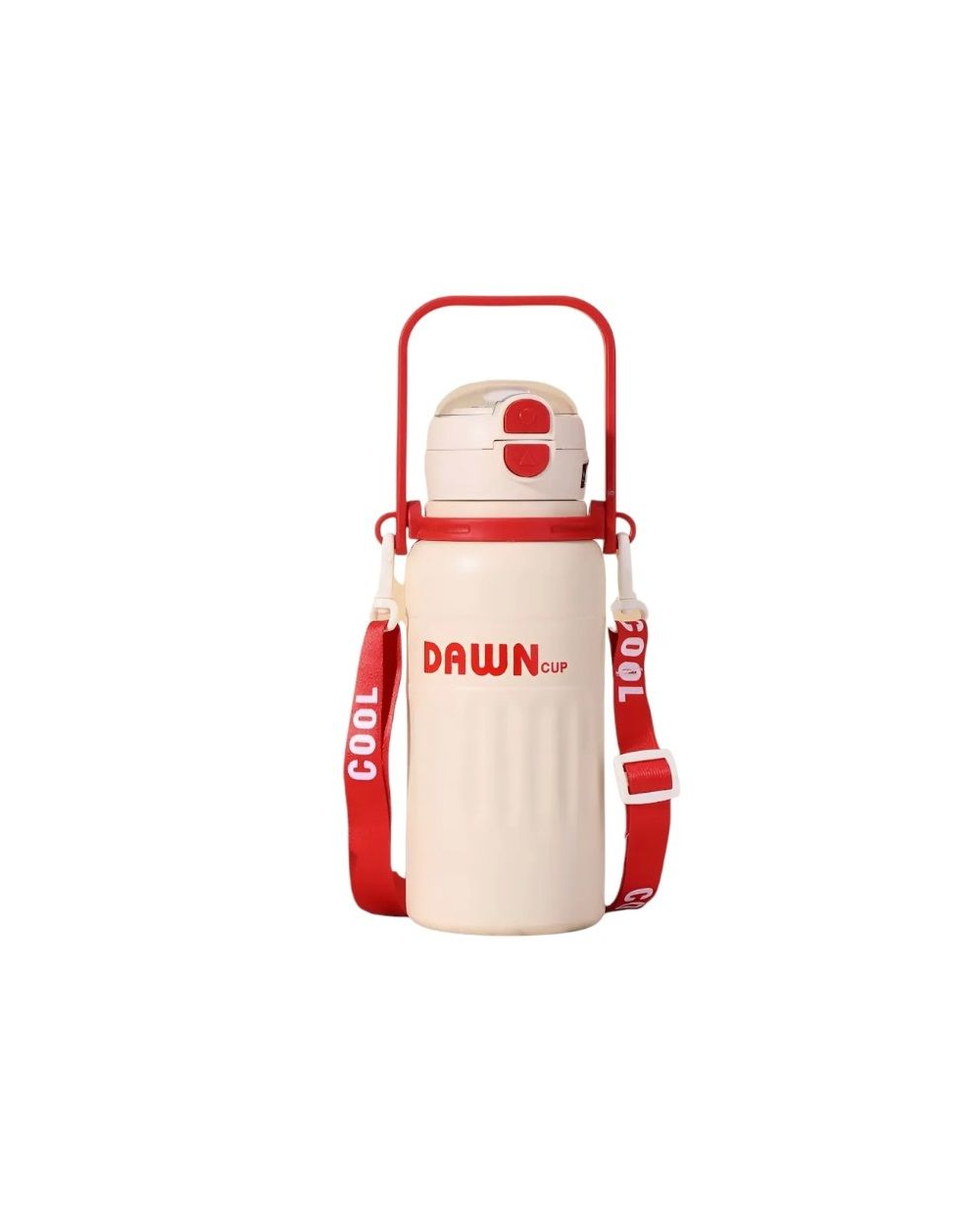 Φορητό παγούρι-θερμός - 800ml - 312581 - Red/Beige