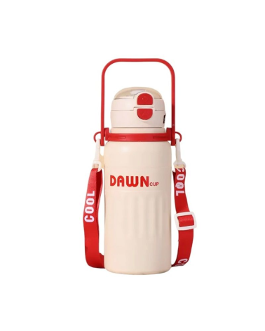 Φορητό παγούρι-θερμός - 800ml - 312581 - Red/Beige