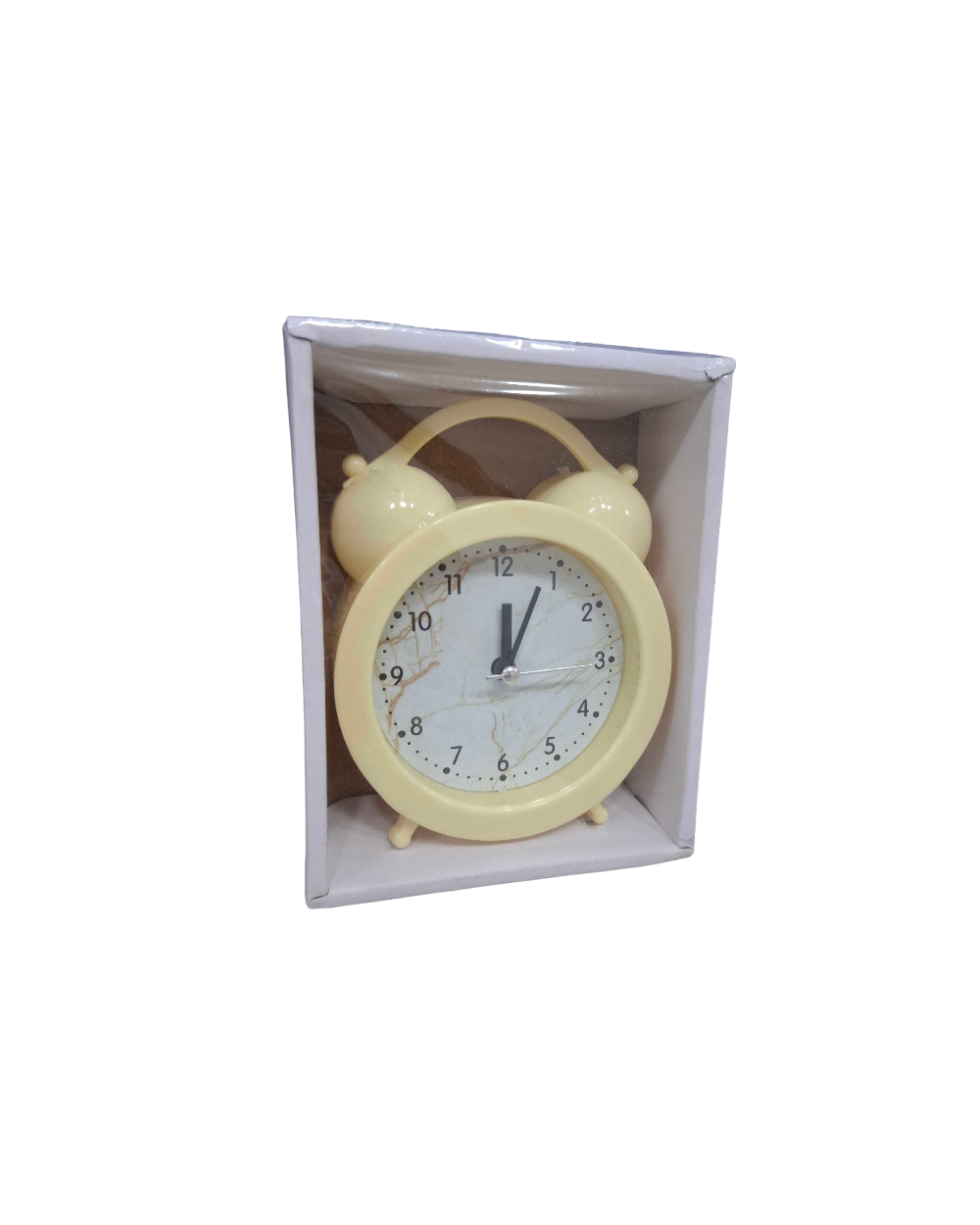 Επιτραπέζιο ρολόι – Ξυπνητήρι - 616D - 906168 - Yellow