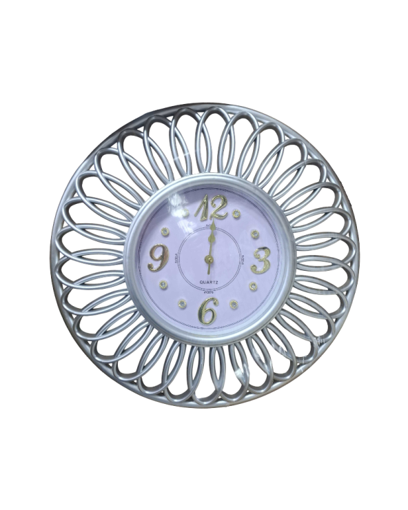 Ρολόι τοίχου - Vintage - CZK-869T - 368699 - Silver