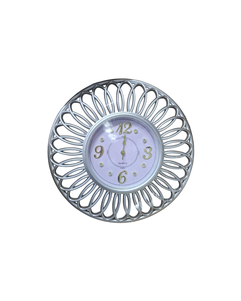 Ρολόι τοίχου - Vintage - CZK-869T - 368699 - Silver