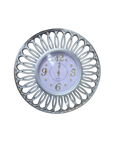 Ρολόι τοίχου - Vintage - CZK-869T - 368699 - Silver