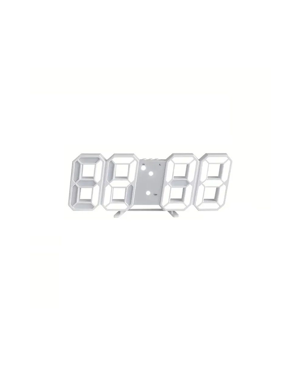 Ψηφιακό ρολόι – Ξυπνητήρι - 6609 - 466097 - White