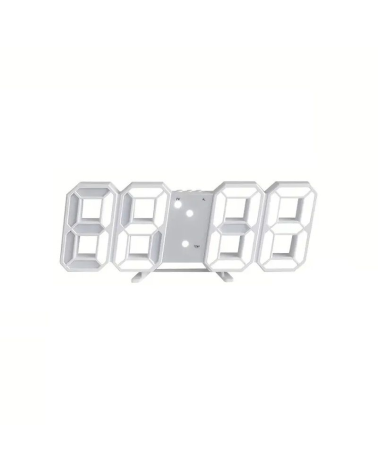 Ψηφιακό ρολόι – Ξυπνητήρι - 6609 - 466097 - White