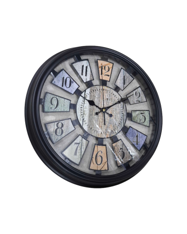 Ρολόι τοίχου - TZ681H - 026810 - Black