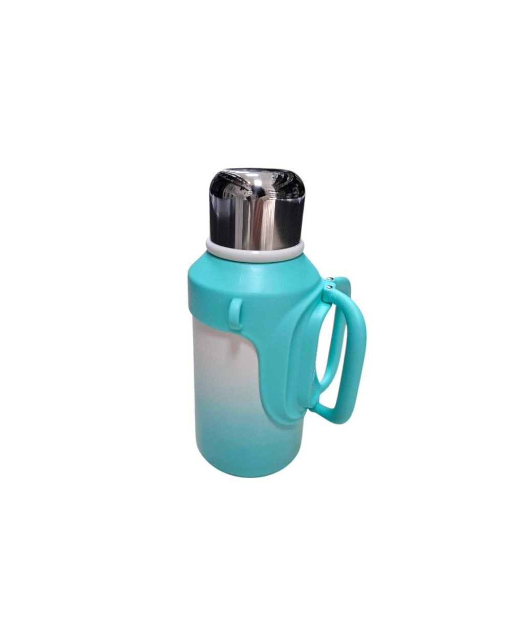 Φορητό παγούρι-θερμός με χειρολαβή - 1000ml - 123743 - Light Blue
