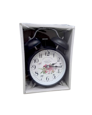 Επιτραπέζιο ρολόι - Ξυπνητήρι - 8806H-7 - 880611 - Black