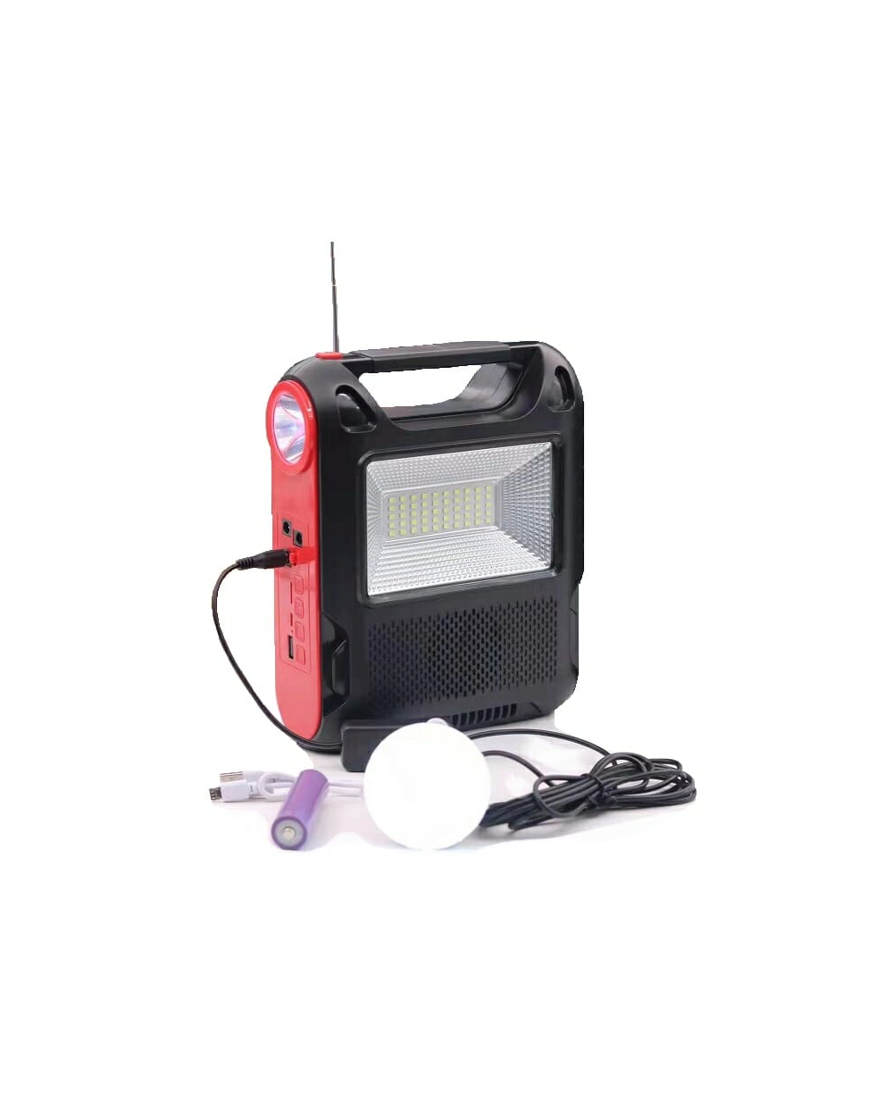 Επαναφορτιζόμενο ηλιακό σύστημα φωτισμού με ηχείο - SY-108