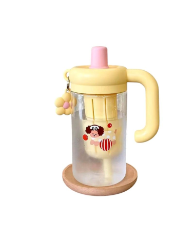 Φορητό παγούρι πλαστικό - 780ml - 616304 - Yellow