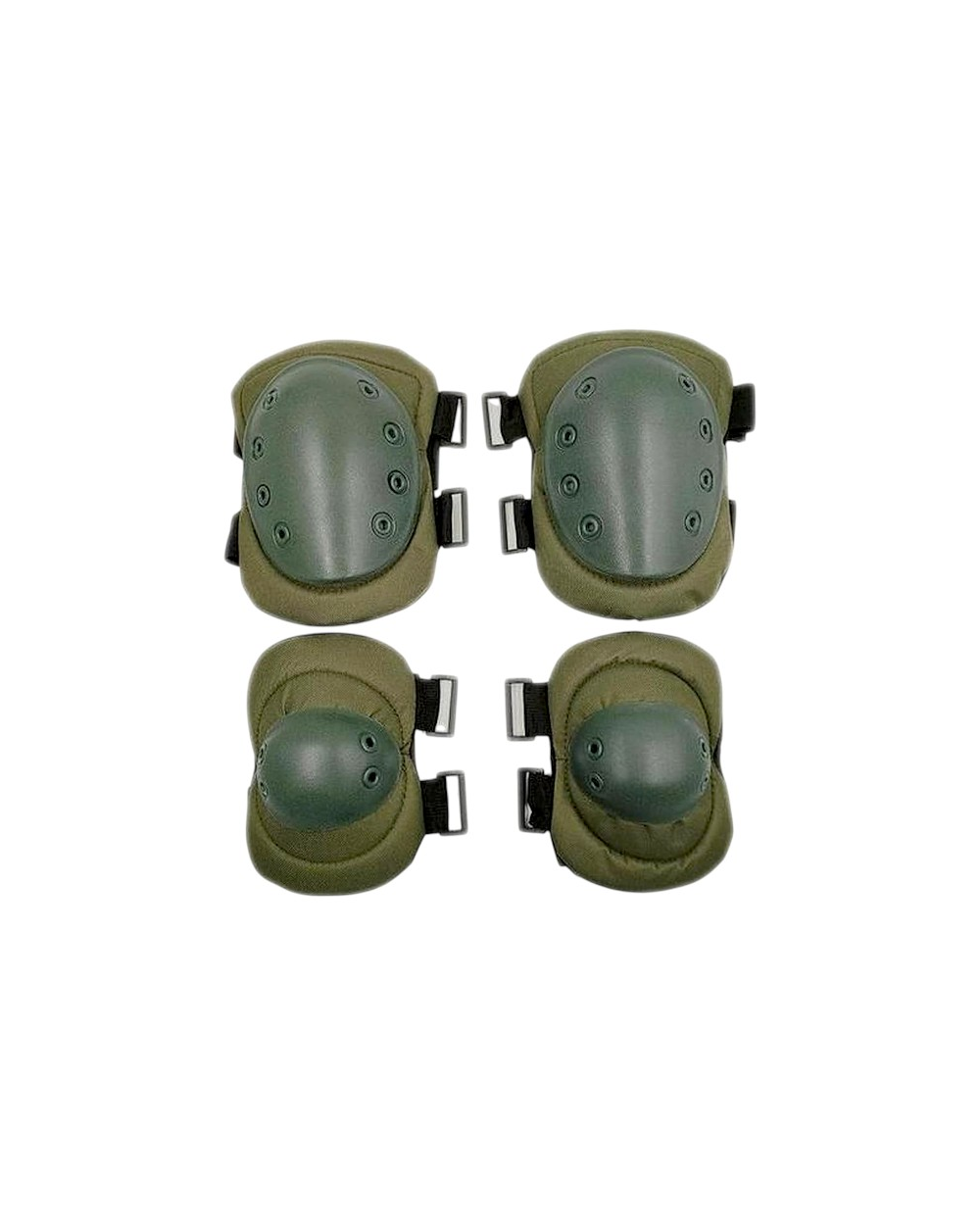 Σετ επιγονατίδες & επιαγκωνίδες - Tactical - 4pcs - 920075 - Green