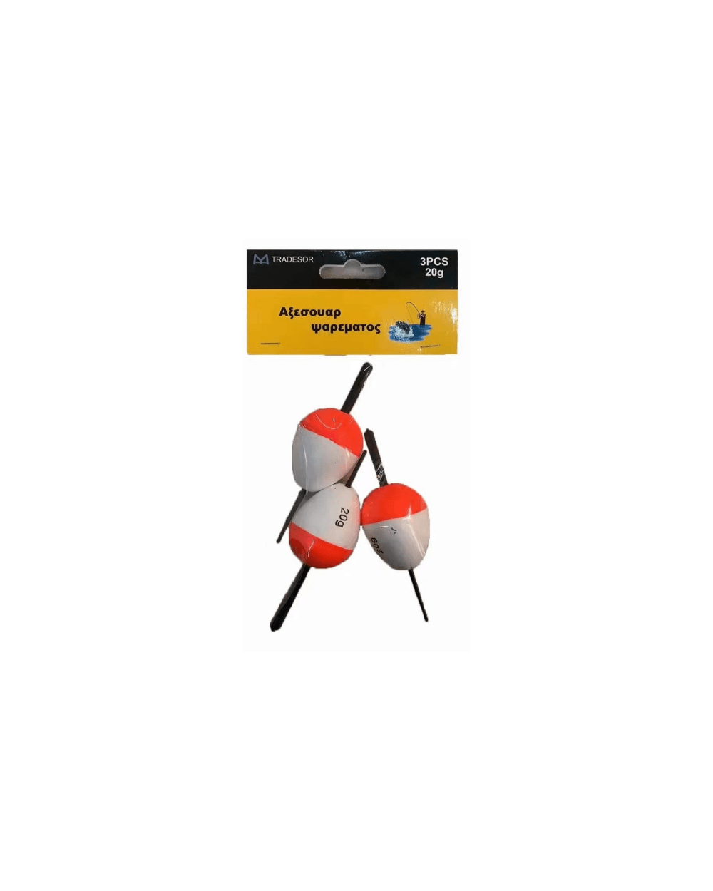 Φελλοί αλιείας - 3 pcs - 20g