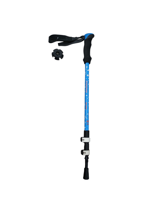 Τηλεσκοπικό μπαστούνι ορειβασίας - Μπατόν - 112005 - Blue
