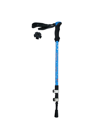 Τηλεσκοπικό μπαστούνι ορειβασίας - Μπατόν - 112005 - Blue