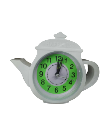 Επιτραπέζιο ρολόι - Ξυπνητήρι - HA-668Y - 866680 - White