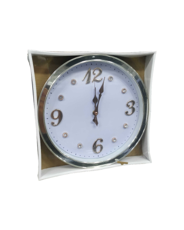 Ρολόι τοίχου - 705DZK - 131199 - Silver