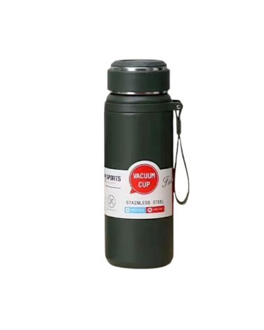 Φορητό παγούρι-θερμός - 800ml - 168442 - Dark Green