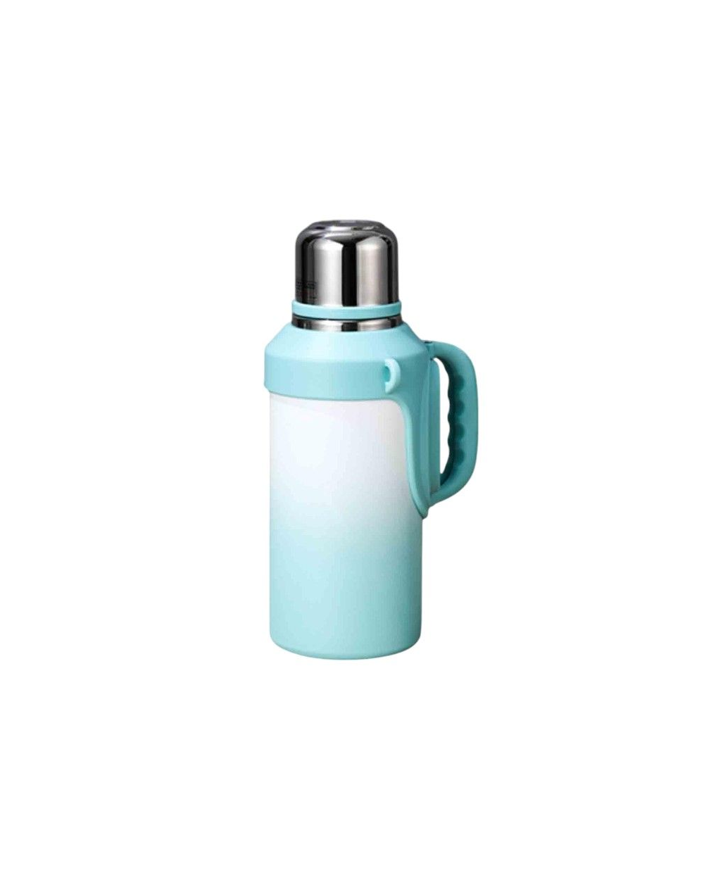 Φορητό παγούρι-θερμός με χειρολαβή - 1000ml - 219484 - Green