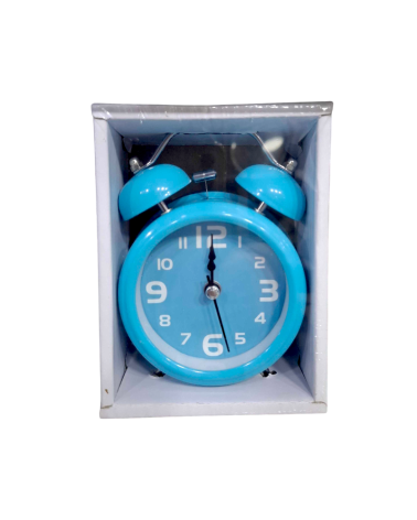 Επιτραπέζιο ρολόι - Ξυπνητήρι - 3301-9 - 330195 - Blue